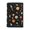 Vintage Space Rocket Planet, variant on Psesaysky Purple Watercolor Butterflies Trifold Card Wallet for Travel, Polyester Money Organizer with Foldable Portable Children's Wallet