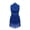 Royal Blue, variant on YEAHDOR Kids Girls Sparkle Sequins Jazz Latin Chacha Dance Dress Rhinestones Tassels Dance Costume