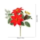 thumbnail image 3 of Ramo de Flores Artificiales de Piñas Navideñas con Asa de Flores Rojas Grandes, Agujas de Pino Artificiales, Arreglos para El Hogar, Flores Decorativas, 3 of 6