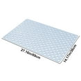 thumbnail image 4 of Under $5! InsCrazy Bathroom Rugs Absorbent Rectangular Bathroom Mat Antis Slip Mat Household Shower Room Shower Antis Fall Suction Cup Floor Mat Bathroom Massage Foot Mat 14" x 27", 4 of 7