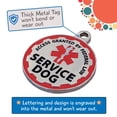 thumbnail image 5 of Juego de accesorios para perros de servicio Pelto con chaleco, etiqueta de identificación y 50 tarjetas ADA, 5 of 5