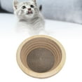 thumbnail image 1 of 2 en 1 Grattoir à Chat Bol Rond Tapis de Grattage pour Chat, Lit de Salon Multifonctionnel pour Chat, Design Courbé pour Conforter, Protéger Vos Meubles, 1 of 7