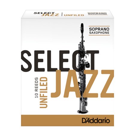 UPC 046716202055 product image for Rico Select Jazz Unfiled Soprano Saxophone Reeds Strength 3 Hard Box of 10 | upcitemdb.com