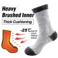 thumbnail image 3 of Busy Socks Men's Insulated Heated Hot Warm Thermal Socks,Large,Dark Grey, 3 of 8