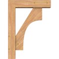 thumbnail image 3 of Ekena Millwork 7 1/2"W x 32"D x 44"H Westlake Block Smooth Bracket w/ Offset Brace, Western Red Cedar, 3 of 25
