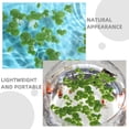 thumbnail image 3 of Artificial Floating Duckweed Plants Green Plastic Fish Tank Accessories 6Pack 1.0In, 3 of 8