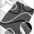 thumbnail image 3 of Ladole Rugs Beautiful Soft Turkish Light Gray Contemporary Spriral Area Rug Carpet, 8x11, 3 of 5