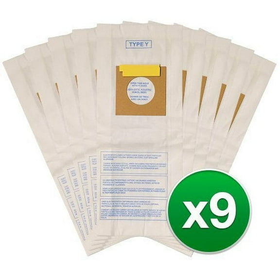 EnviroCare Replacement Vacuum Bag for 4010100Y / 856 / Style Y (3 Pack)