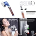 thumbnail image 2 of US1~2 Pc High Pressure Handheld Shower Head Water Saving Spray with Ionic Filter, 2 of 5