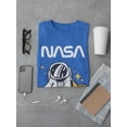 thumbnail image 3 of NASA Nasa Let's Explore Cartoon T-Shirt Men -NASA Designs, Male 4X-Large, 3 of 4