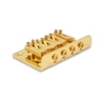 thumbnail image 4 of 4 Cordes Pont Fixe Pièces de Rechange pour Cigarbox Guitares Électriques Basse Ukulele(Gold), 4 of 8