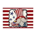 thumbnail image 2 of Boovnll 4th of July Placemats Red White Blue Placemats Heat-Proof Place Mats for Memorial Day Patriotic Kitchen Dining Table Party, 4th of July Decorations, 12x18", 2 of 6