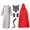 White, variant on Halloween Couples Costume Including Scary Wolf Granny Costume and Red Hood Cloak Cape,Big Bad Wolf Couples Costume,Big Bad Granny Wolf Costume with Mask and Tail & Gloves Outfit
