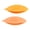Bright Orange, variant on Rupoun 2 Pcs Plastic Tatting Shuttles Craft Tool for DIY Hand Sewing Weaving Knitting (Orange Yellow) - 4.72 inches / 12 cm