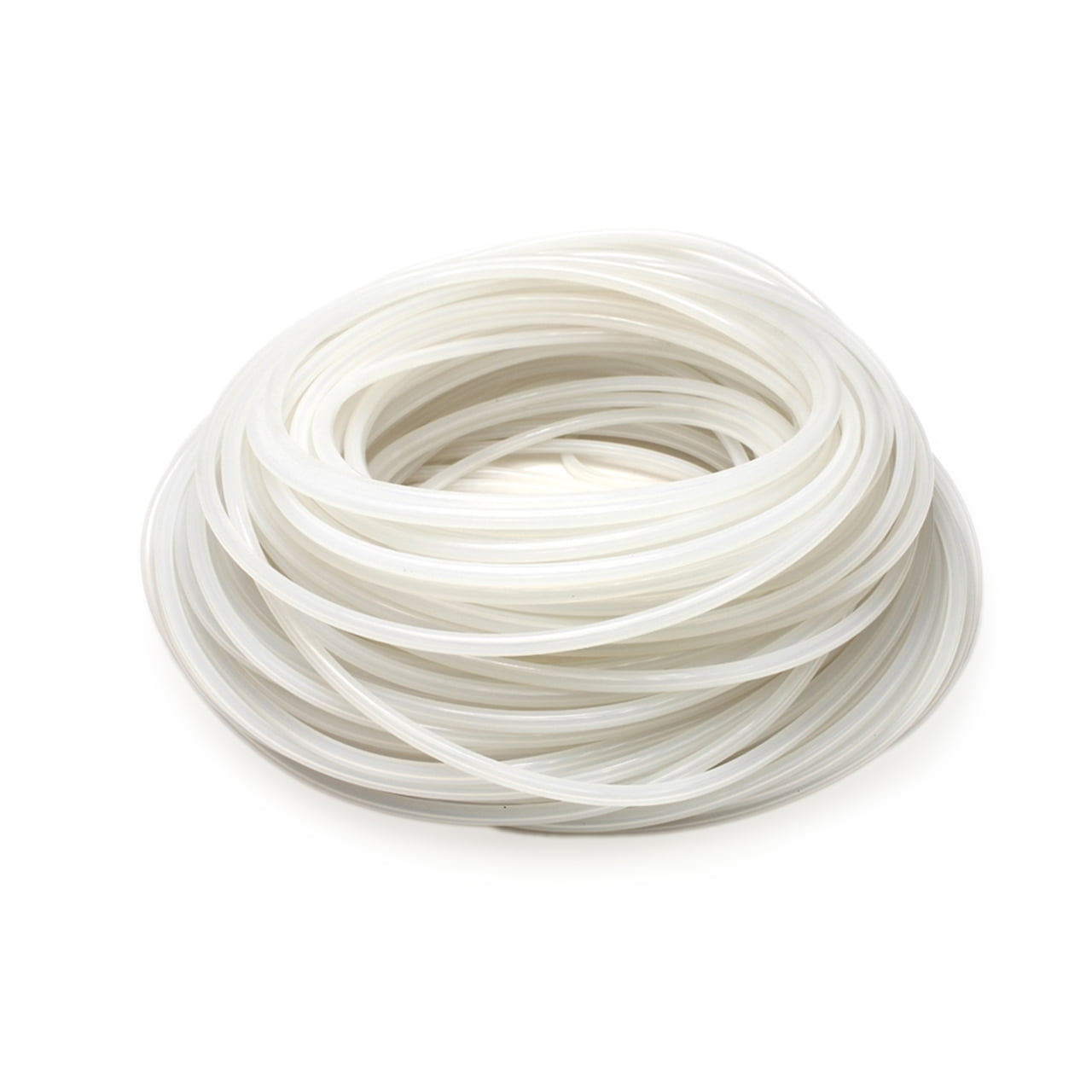 HPS 9/32" (7mm) ID Clear High Temp Silicone Vacuum Hose 50 Feet Pack