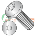thumbnail image 1 of M2.5-0.45 x 10 mm Machine Screws / Six-Lobe (Torx) / Pan Head / 18-8 (A2) Stainless Steel / ISO14583 (Quantity: 10,000 pcs), 1 of 1