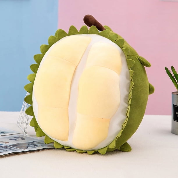 Creative Fruit alliance throw pillow back cushion plush doll durian 35cm
