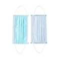 thumbnail image 5 of 20pcs Disposable Protective Mask Dust-proof Civil 3-layer Mask Anti Haze Public Place 3ply Mask blue_20 pieces, 5 of 5