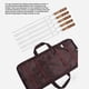 thumbnail image 5 of Eigraketly 5 piezas de tenedores para barbacoa de acero inoxidable, pinchos para barbacoa de verduras, pinchos en forma de U, palitos portátiles para asar Kits de desorden para acampar Eigraketly OD028534-01, 5 of 6