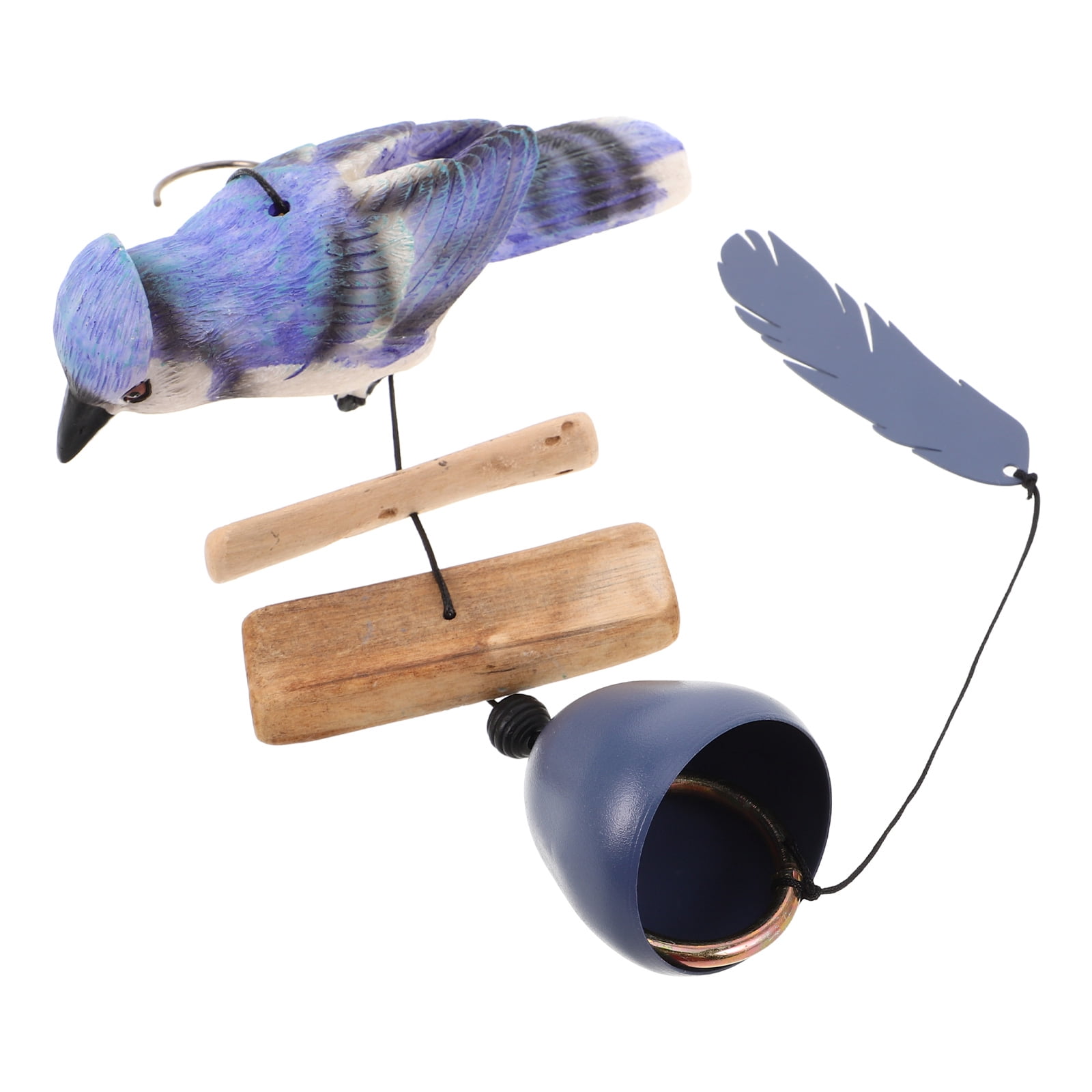 Bird Wind Chime: Outdoor Wind Chime - Artistic Bell-Shaped Hanging Decoration For Garden Porch And Yard - Bell Decoration For All Seasons