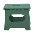 thumbnail image 1 of 1Pc Small Foldable Stool Portable Folding Taboret Pure Color Folding Stool for Home Office Bathroom (Green), 1 of 4