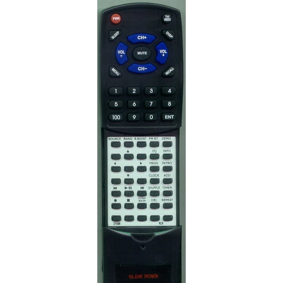 Replacement Remote for RCA 274398, RT274398, RS2030i, RS2130I