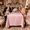 Pink, variant on SNITIE 104" x 60" Rectangle Velvet Tablecloth, Luxury Smooth Soft Table Cover, Washable Durable Polyester Tablecloth for Wedding, Party, Banquet, Holiday & Daily Dining, Elegant Table Decoration
