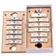 thumbnail image 3 of Guitarra de guitarra de acero inoxidable Tablero de diapasón de diapasón de diapasón de fetalle Inserciones de calificación Instrumento de cuerda Reparación de herramientas de prensado 13 paquetes Noticed OD011009-00, 3 of 7