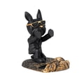 thumbnail image 4 of kusrkot Support de Téléphone de Bureau Support Mignon Antidérapant Support Statue de Résine Ornements de Figurine Type B, 4 of 7