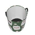 thumbnail image 3 of Kll Alpaca Faces Waterproof Foldable Laundry Hamper Bucket With Handles For Storage Bin,Kids Room,Home Organizer (Small), 3 of 8
