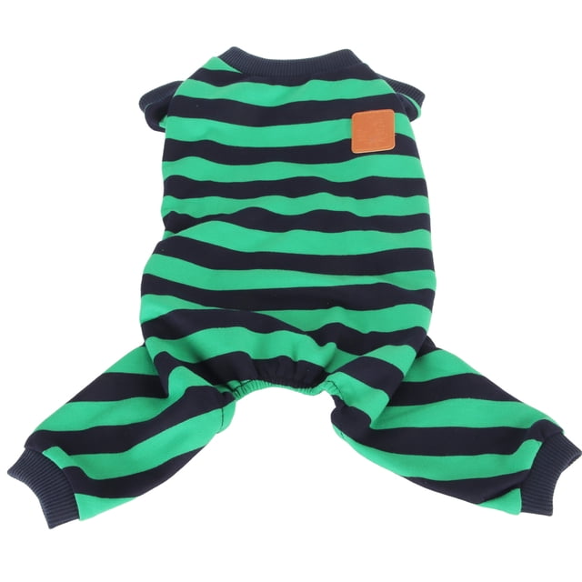 Pijamas para mascotas NikouMX Pijamas a rayas para perros