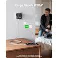 thumbnail image 4 of Adaptador Universal de Viaje LENCENT Negro con 4 Puertos USB para el Reino Unido y Europa, 4 of 7