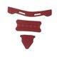 thumbnail image 4 of Almohadillas para casco, almohadillas de esponja, cojines, accesorios suaves, kit de acolchado para casco de bicicleta Rojo, 4 of 9