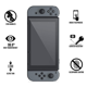 thumbnail image 2 of Paquete de 2 Gamepad Switch Protector de pantalla de vidrio templado Anti Scratch Bubble Película protectora para juegos gratis Película HD Adepaton 2033363-1, 2 of 8