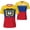 3X-Large, variant on Colombia Flag Gradation T-Shirt Sports Jerseys for Running Soccer Tennis Fitness