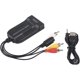 thumbnail image 1 of Convertidor de Audio y Video HDMI a CVBS/S-Video, 1080p, 5 Puertos, Coatible con TV, VHS VCR y Grabadora de DVD, 1 of 5