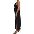 thumbnail image 3 of hirigin Women Summer Slip Dresses, Deep V Neck Hollow Out Patchwork Spaghetti Strap Slit Hem Long Dress for Ladies, 3 of 5