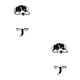 thumbnail image 4 of Toystoory Pegatinas para interruptor de luz de amplia aplicación para decoración del hogar pegatinas de pared oscuras de plástico a prueba de tres 2piezas, 4 of 6