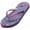 Purple Pineapple, variant on NORTY Girls' Flip-Flops for Beach, Pool, Everyday Sandal Shoe