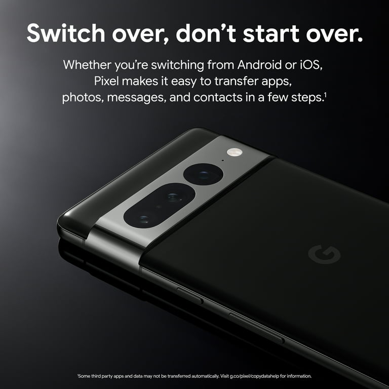 AT&T Google Pixel 7 Pro 256GB Obsidian - Walmart.com