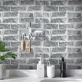 thumbnail image 4 of 12-Sheet Premium Self-Adhesive Kitchen Backsplash Tiles in Marble  12”X6”, 4 of 7