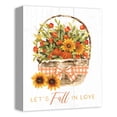 thumbnail image 2 of Creative Products Let's Fall In Love 11 x 14 Canvas Wall Art, 2 of 5