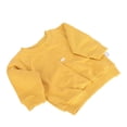 thumbnail image 2 of Cotton Baby Sweater, Toddler Sweatshirt Bright Color Baby Pullover Sweatshirt  For Travel For School For Outdoor ANGGREK Amarillo, 2 of 8
