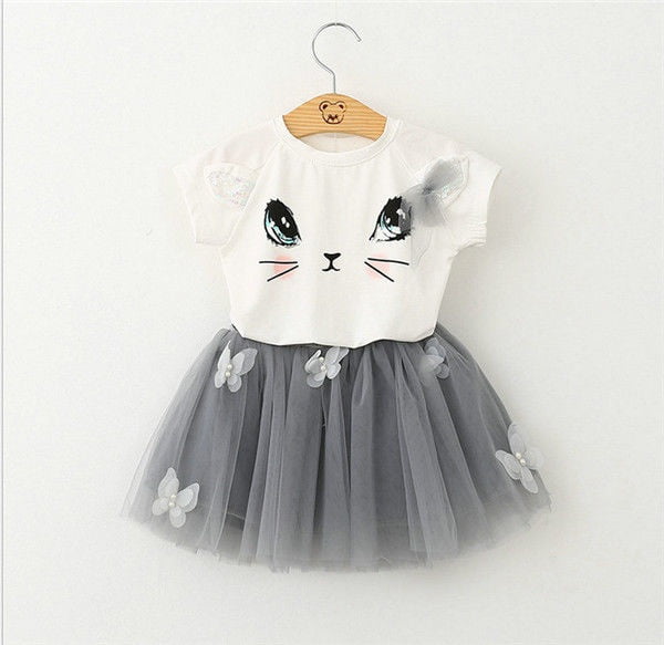 cat print baby clothes