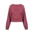 thumbnail image 6 of Jessica Simpson Women's Merril Embellished Crewneck Pullover Top, Sizes XS-XL, 6 of 6