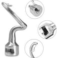 thumbnail image 3 of Gancho para masa Gancho para masa para utensilios de cocina, acero inoxidable K45DH 4.5/5QT Reemplazo para accesorios de utensilios de cocina, Mezclador vertical para accesorios de utensilios de cocin, 3 of 5