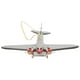 thumbnail image 1 of Modelo De Avión, Modelo De Avión De Metal, Decoración De Juguete De Cuerda Retro Para Cafeterías Para Bares, 1 of 7