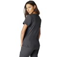 thumbnail image 2 of Koi Lite Womens Philosophy 316 Side per Scrub Top-Charcoal-XS, 2 of 3