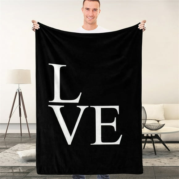 FYBTO Polyester Personalized Blanket Soft Throw Blanket Nonfading Portable for Home Travel 100x120cm/3.28x3.94ft-0906