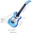 thumbnail image 2 of Kids Little Guitar,Kids Guitar for Boys with Rhythm Lights and Sounds,Fun Baby Educational Musical Instruments,Fixdono Music Electric Guitar Toy for Toddlers Children 3 4 5 Year Old  Boys Girls,Blue, 2 of 8